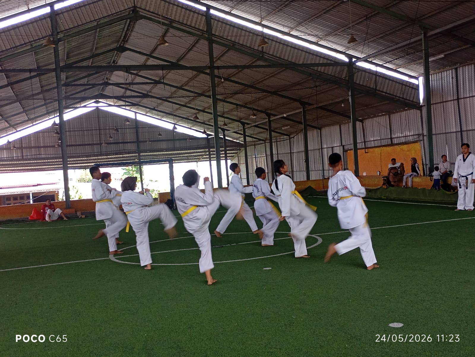Ujian Kenaikan Tingkat  Ozarena Taekwondo