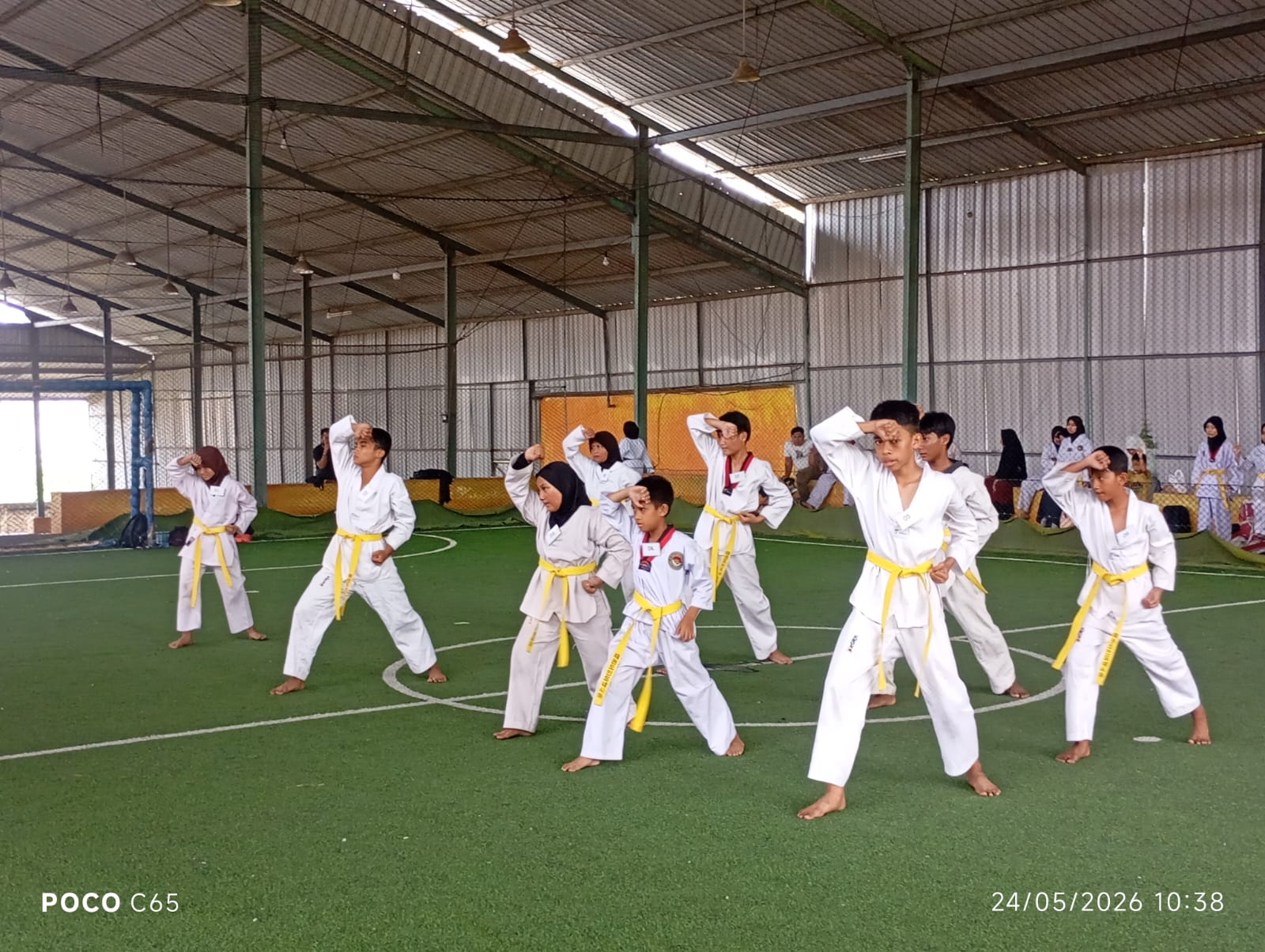 Ujian Kenaikan Tingkat  Ozarena Taekwondo