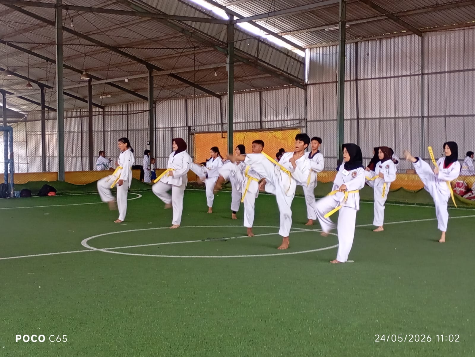 Ujian Kenaikan Tingkat  Ozarena Taekwondo