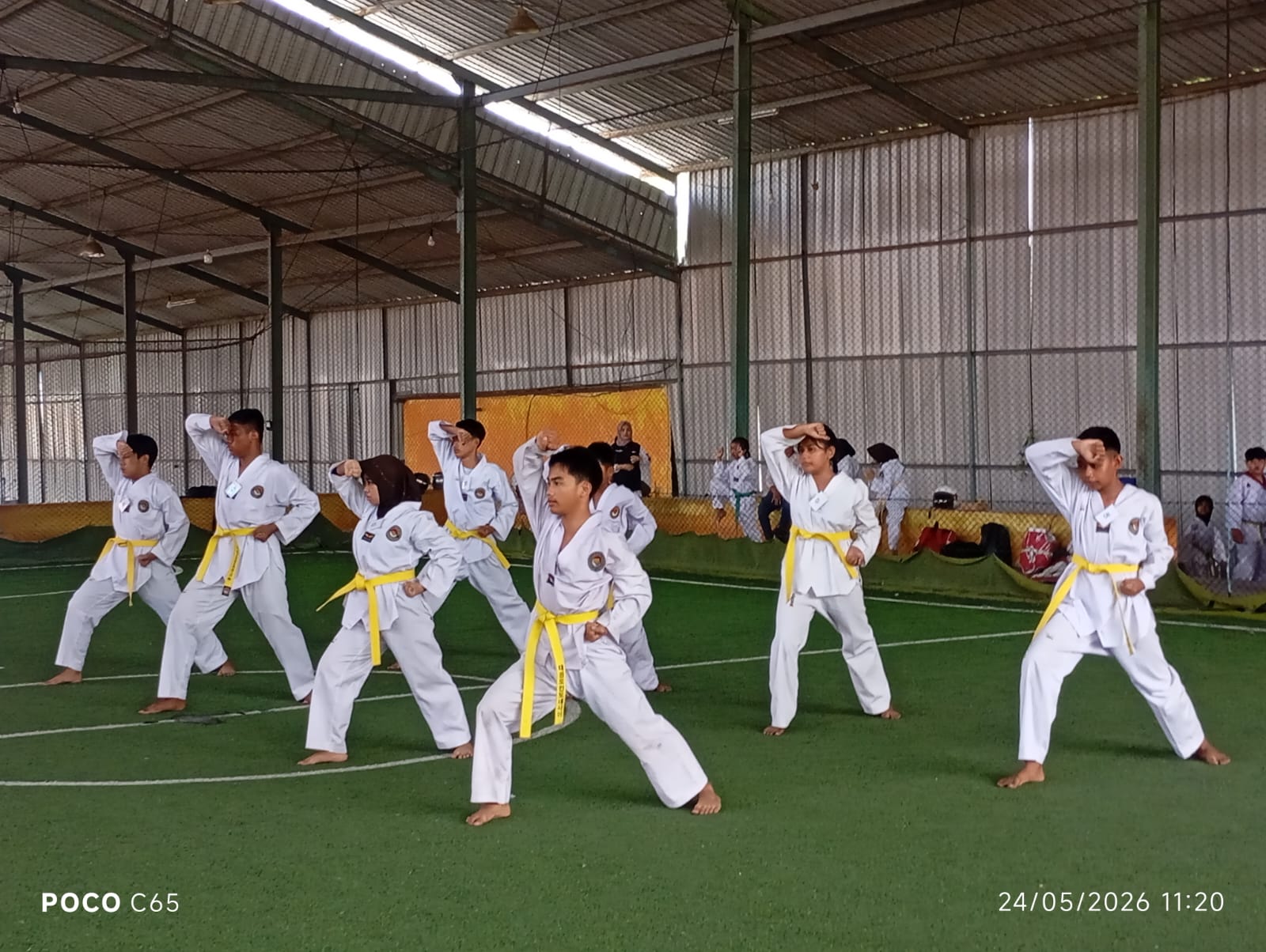 Ujian Kenaikan Tingkat  Ozarena Taekwondo